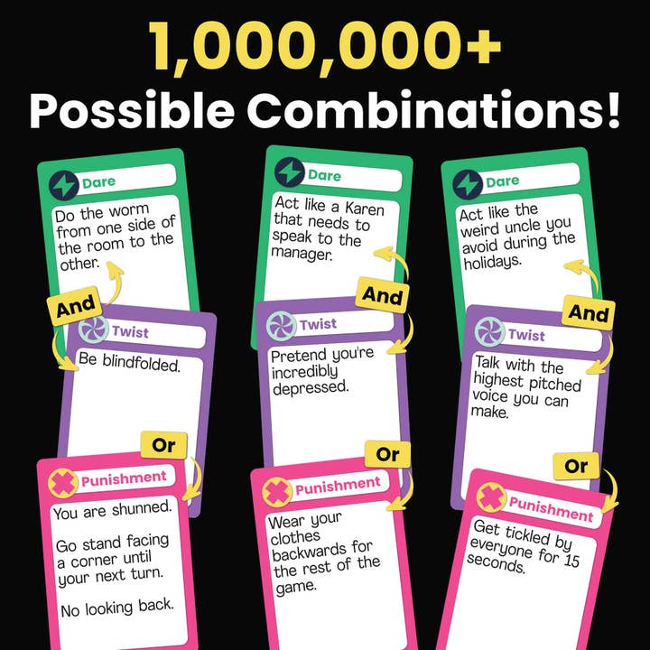Zombie Ghost Games - Vente Jeux de cartes - Punish Me, Daddy - Jeu de fête avec plus de 1 000 000 de combinaisons2