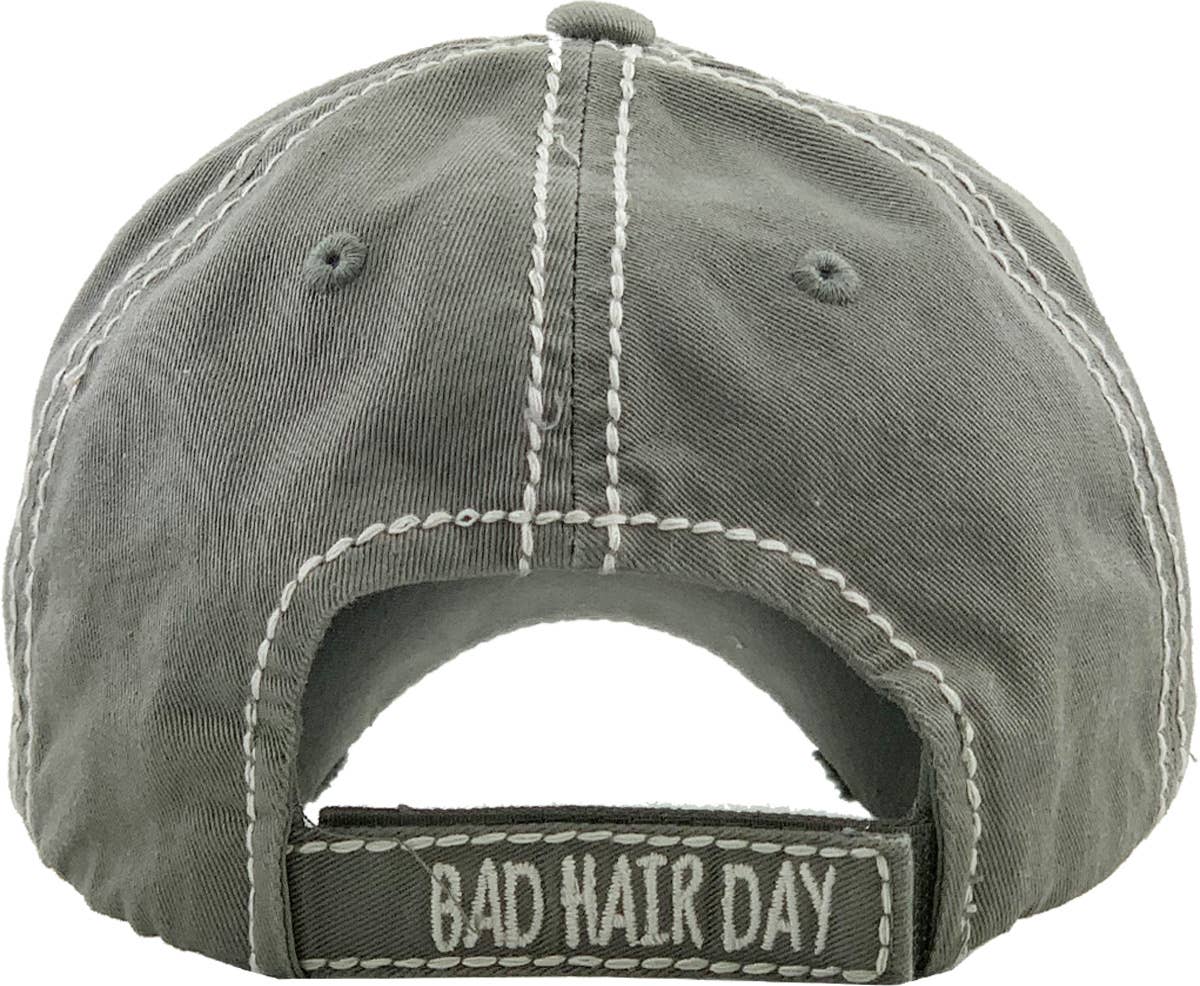 KBETHOS - Vendita all'ingrosso Cappellino da baseball - Donna - Berretto a sfera vintage lavato Bad Hair Day26