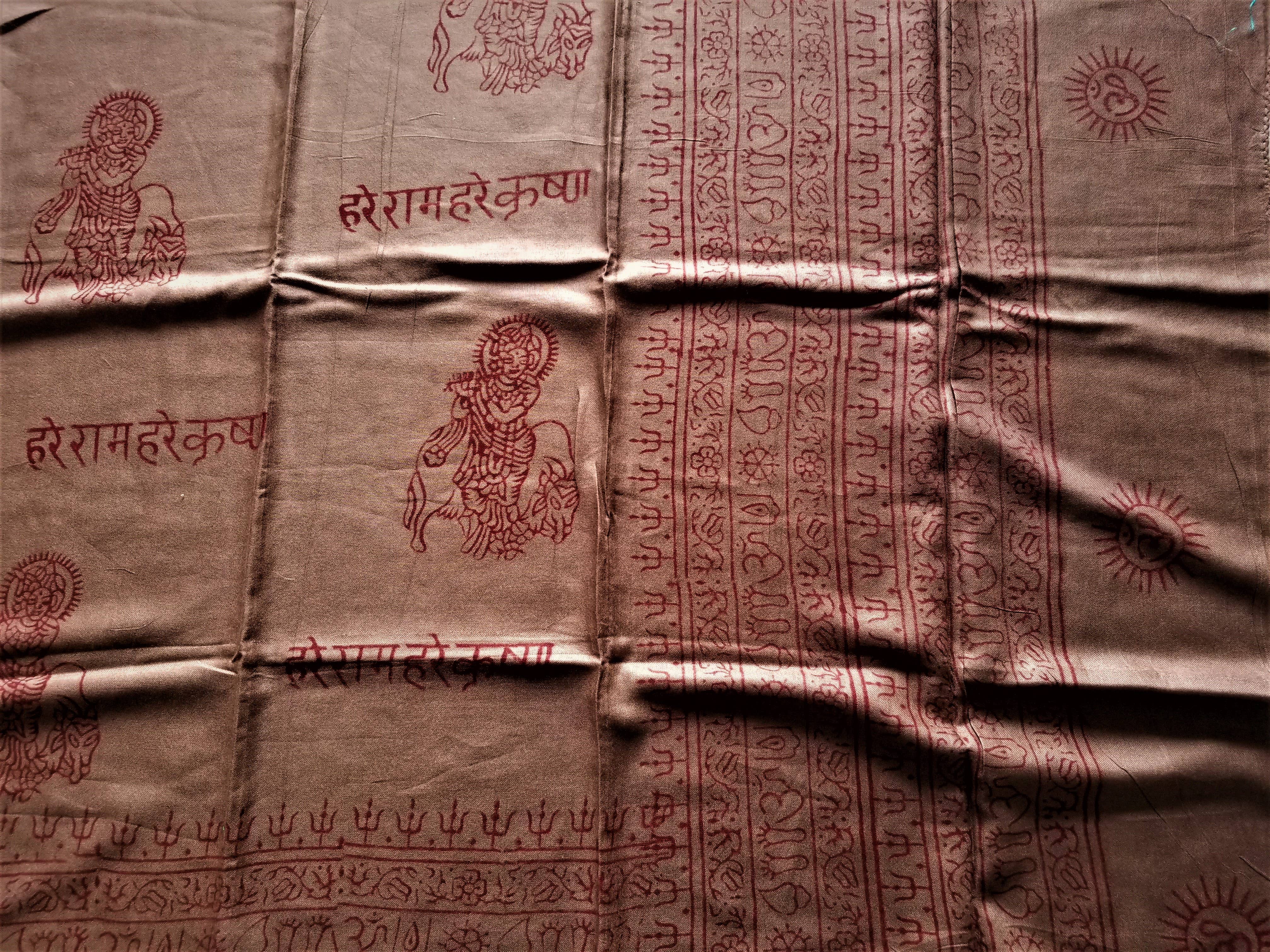 OMSutra – Großhandel Schal – Damen – OM HINDU SANSKRIT MANTRA BHAKTI YOGA MEDITATION GEBET SCHAL10