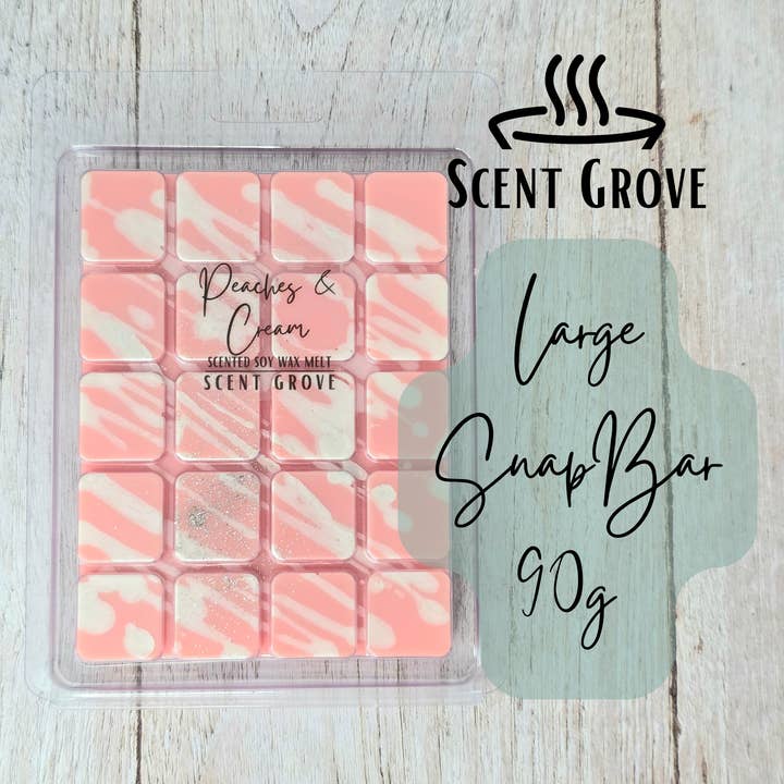 Scent Grove - Wholesale Wax melt - Peaches & Cream scented soy wax melt2