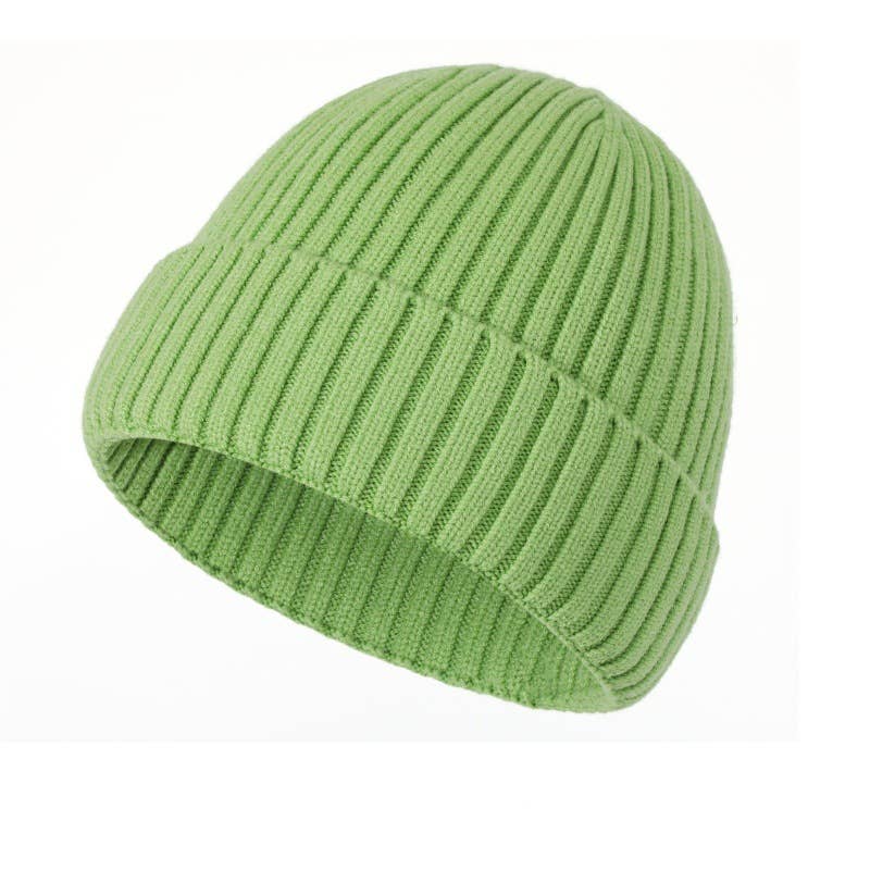 MKS America - Wholesale Beanie - Women's - Classic Solid Color Ribbed Knit Beanie Winter Warm Hat18
