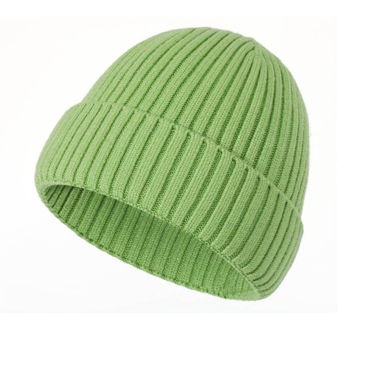 MKS America - Wholesale Beanie - Women's - Classic Solid Color Ribbed Knit Beanie Winter Warm Hat18