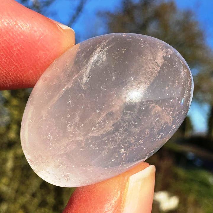 Elf Kendal Hippies - Wholesale Spiritual Stone/Crystal - Rose Quartz mini tumble 1-3cm pink quartz tumbles Love stone4