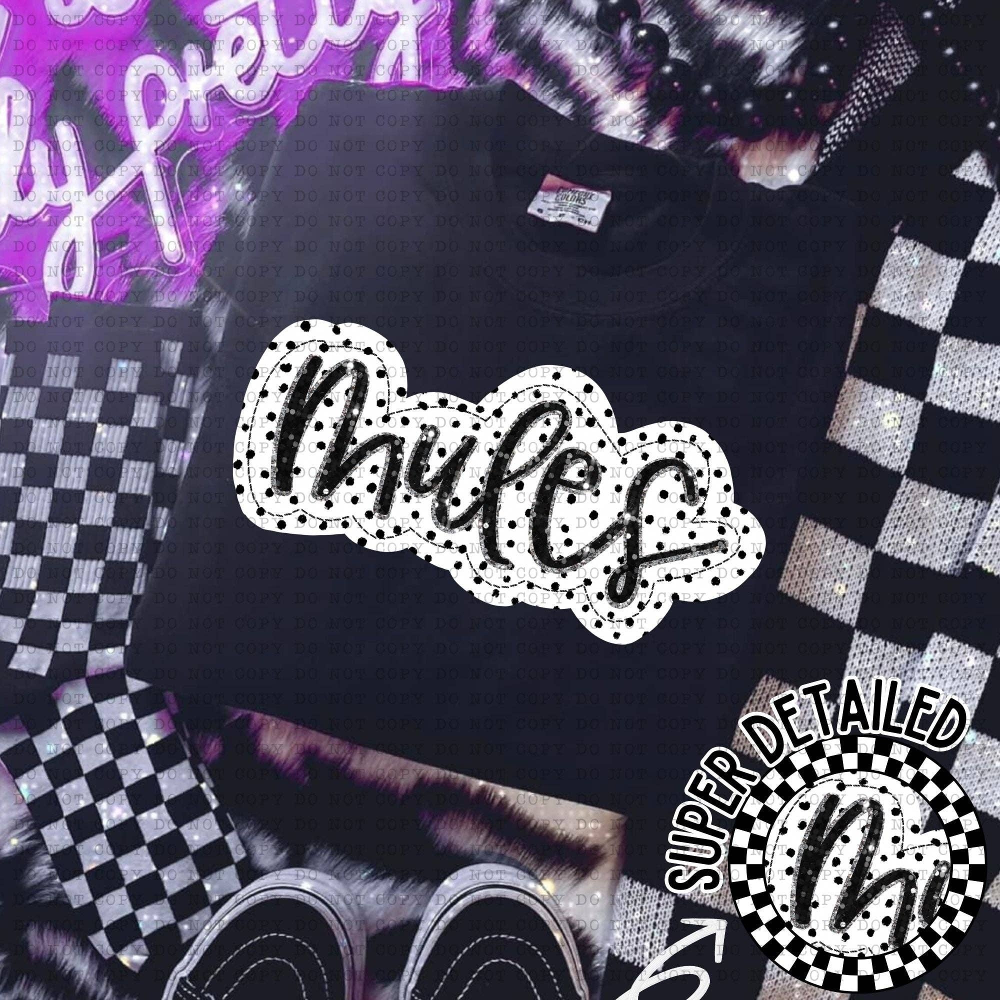 Simple Tymes – Engroshandel Sublimationstryk – Dotted Applique Teams DTF-print41