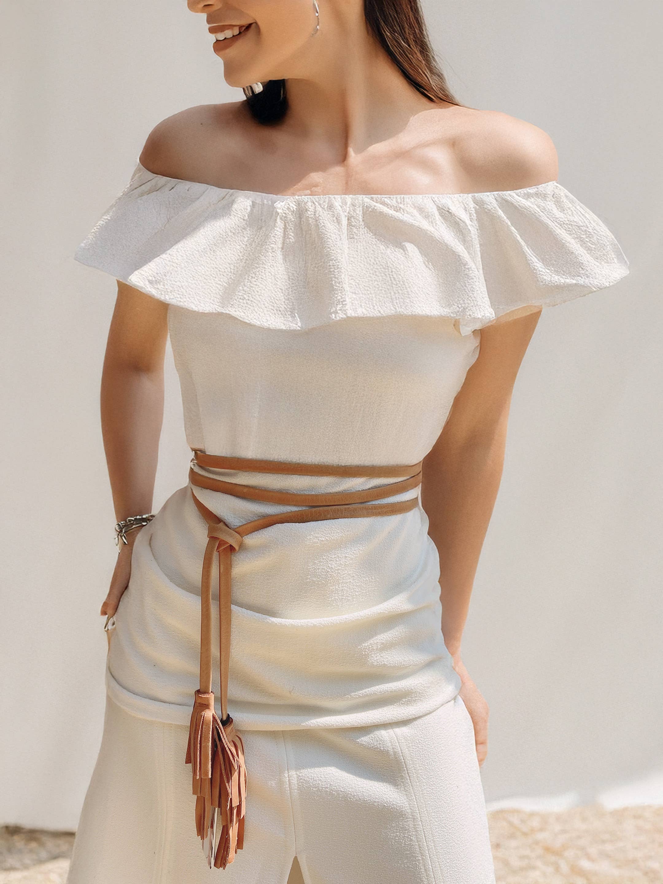 ADA Collection Belts – wholesale Belt – Women's – Ember Belt - Toffee - OS2