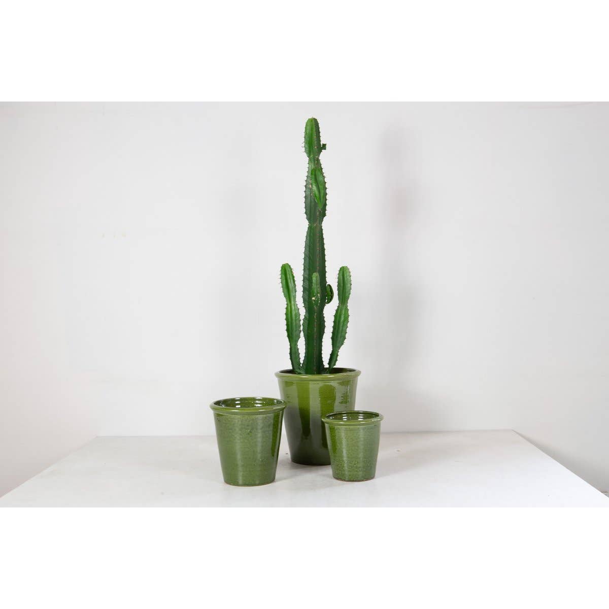 Ceramics Limburg – Engroshandel Plantekrukke – Hush-krukke stor grøn3