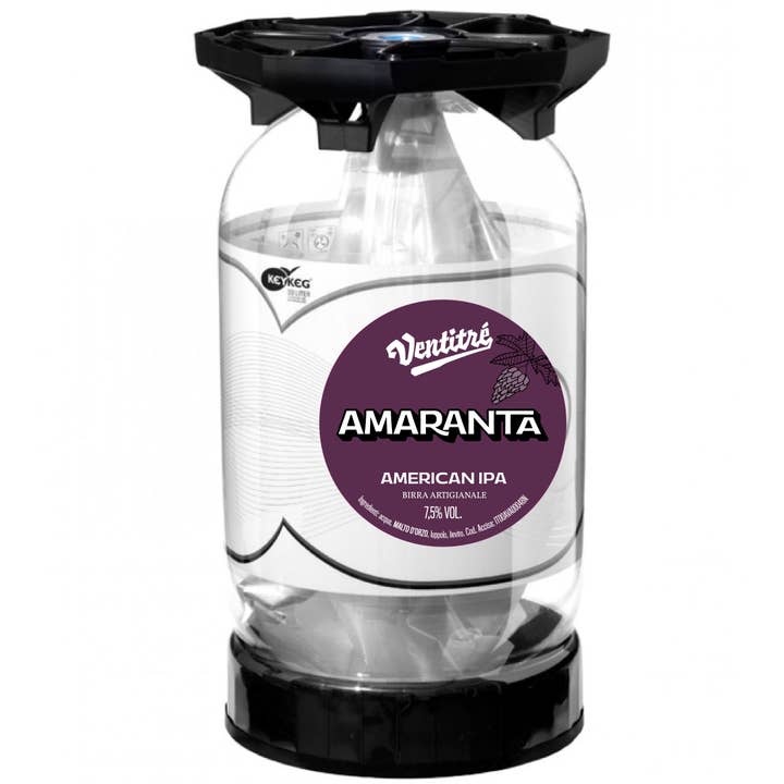 Birrificio Ventitré - Venta al por mayor Cerveza - Amaranta - American IPA - KeyKeg 30l - Cerveza artesanal italiana