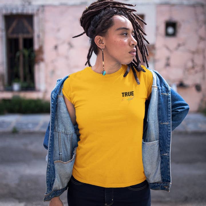 Something True And Beautiful Text - T-Shirt for wholesale by Something True and Beautiful