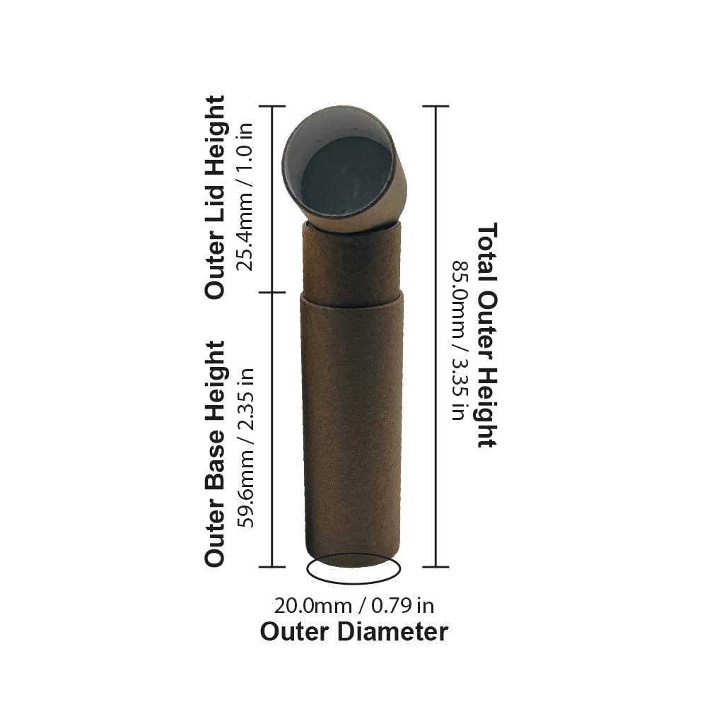 GreenWay Containers - Wholesale Essential Oil Holder - 10 ml Glass Roller Bottles with Paper Tube Packaging3