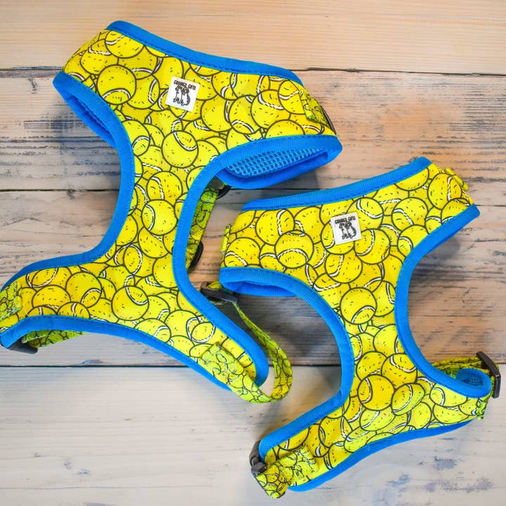 Giddings Gifts - Wholesale Pet Harness - Dog - Tennis Ball Dog Harness