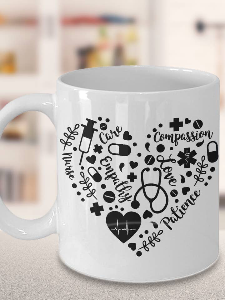 Nurse Love Coffee Mug for wholesale by Sunday Treasures/ Royally Pampered