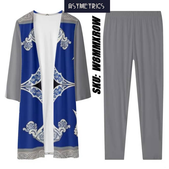 New Asymetrics Women's Long Sleeve Cardigan and Leggings Set for wholesale by E=M/C2