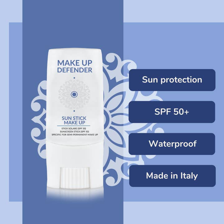 Tattoo Defender - Venta al por mayor Protector solar - Stick solar específico para el maquillaje semipermanente SPF 50+1