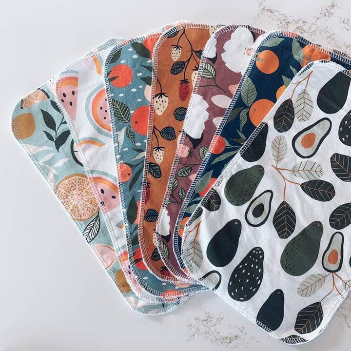 Vintage Fruit Paperless Towel Set for wholesale by Hammer & Thread