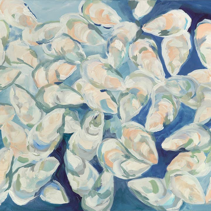 Impression Vague Bleue pour la vente par Kim Hovell Art