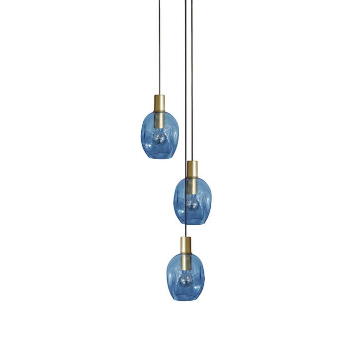 VINGOLF - Suspensiones en forma de racimo de metal azul para venta al por mayor de Tosel Shop