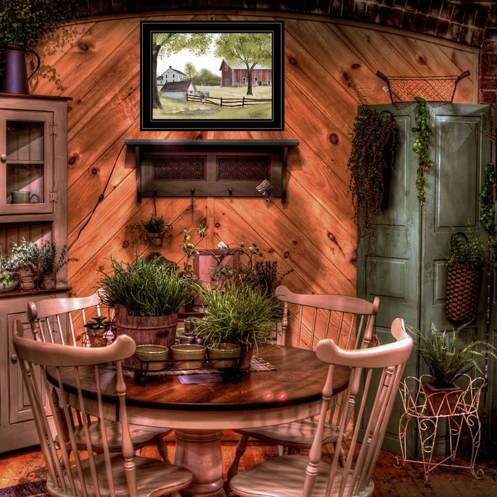 Trendy Decor 4U - Wholesale Art Print - "The Old Spring House" by Billy Jacobs, Ready to Hang Print1
