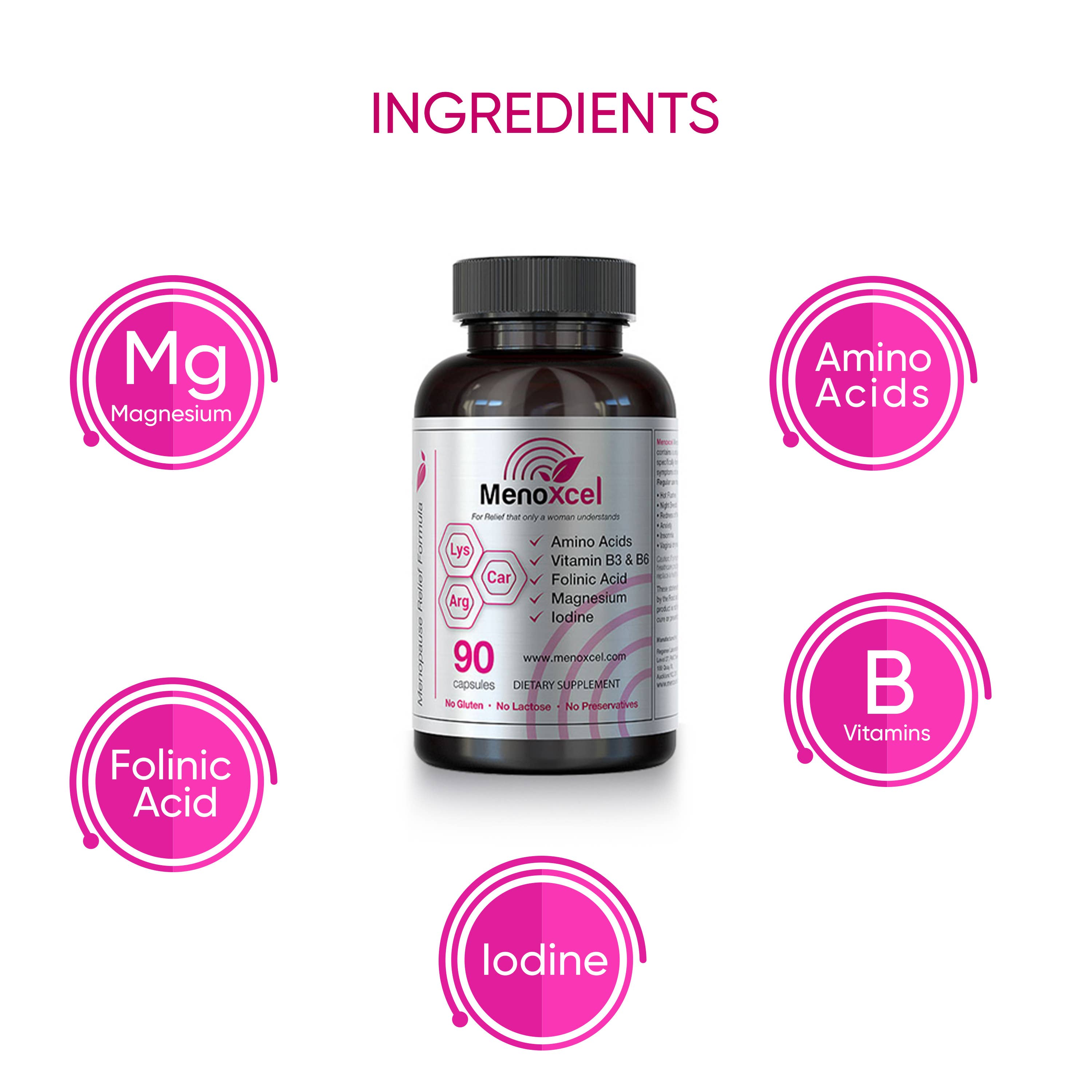 Menoxcel & ActiveMg - Wholesale Voedingssupplement/vitamine - Menoxcel - voor verlichting van de menopauze2