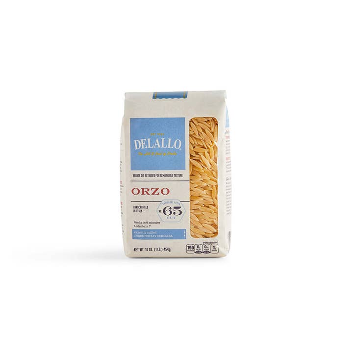 Delallo - Wholesale Pasta - Orzo-Bag #65 1lb