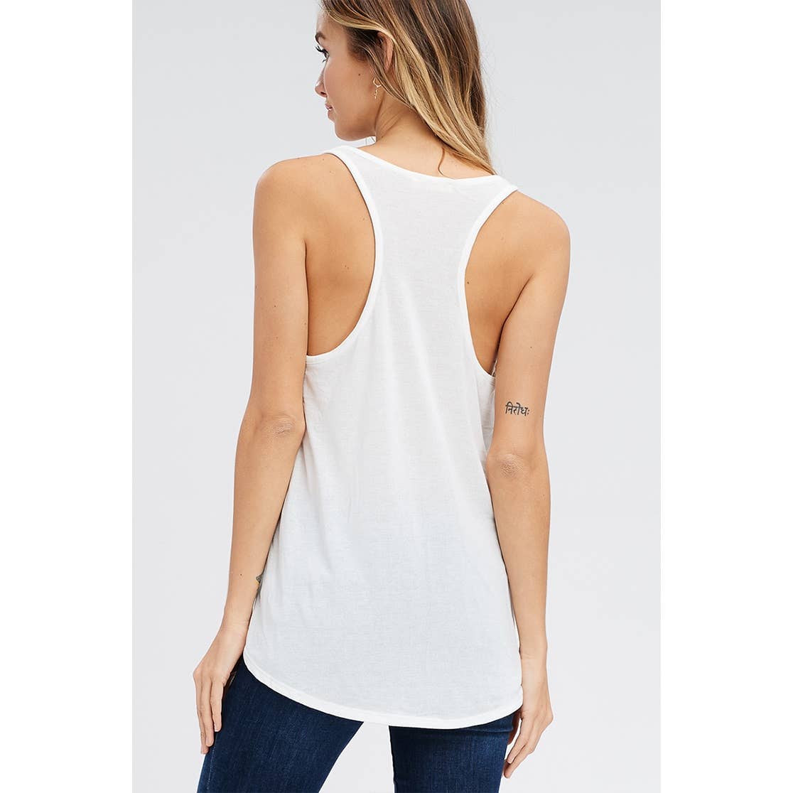 Phil Love - Vente Débardeur – femme - Débardeur Western noir à motif tête de mort5