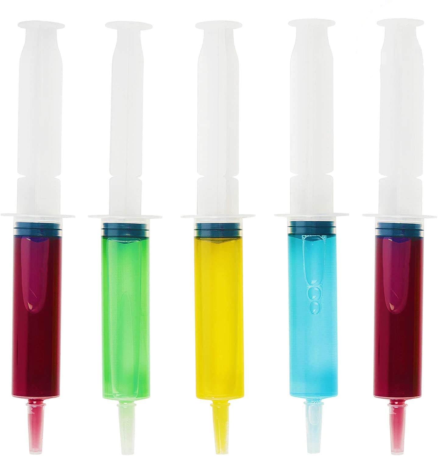The Twiddlers - Wholesale Party Favor - 50 Reusable Large Novelty Jello Shot Syringes with Caps 60ml5