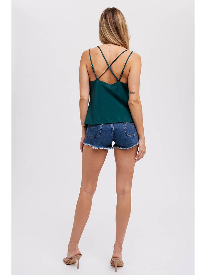Bluivy – wholesale Camisole – Women′s – SILKY COWL NECK CAMI8