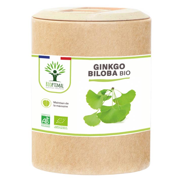 Bioptimal – wholesale Oral supplement/vitamin – Organic Ginkgo Biloba - Dietary supplement - in capsules