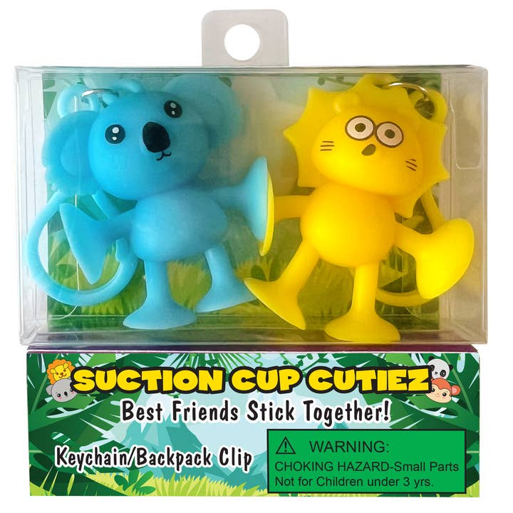 Zorbitz - Wholesale Squishy Toy - Kids & Baby - Zorbitz Suction Cup Cuties 2pk