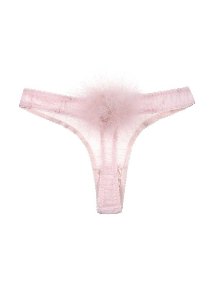 Diana Pom Pom Thong for wholesale by Gilda & Pearl