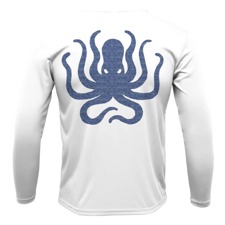California Kraken Long Sleeve UPF 50+ Dry-Fit Shirt for wholesale by Saltwater Born