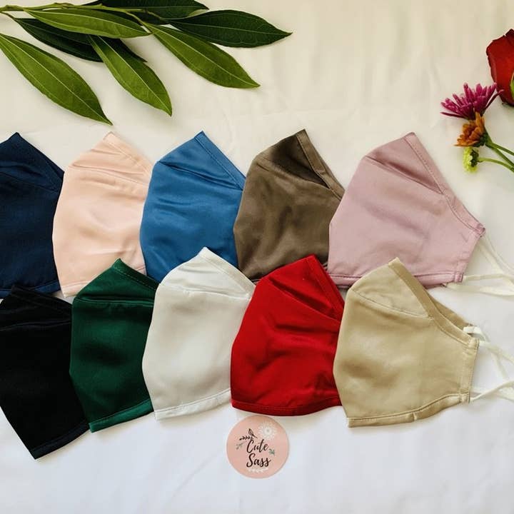 Cute Sass ™ - Wholesale Medisch gezichtsmasker - MULBERRY ZIJDEN GEZICHTSMASKER MET FILTERZAK14