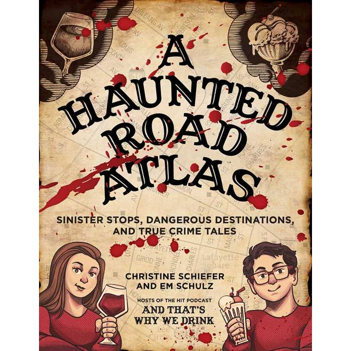 Simon & Schuster - Wholesale Book - Adult - Haunted Road Atlas by Christine Schiefer