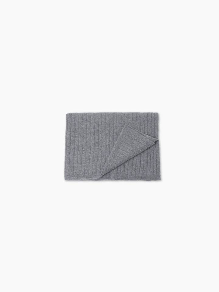 Cable Knit Cashmere Baby Blanket for wholesale by Delfina&Co