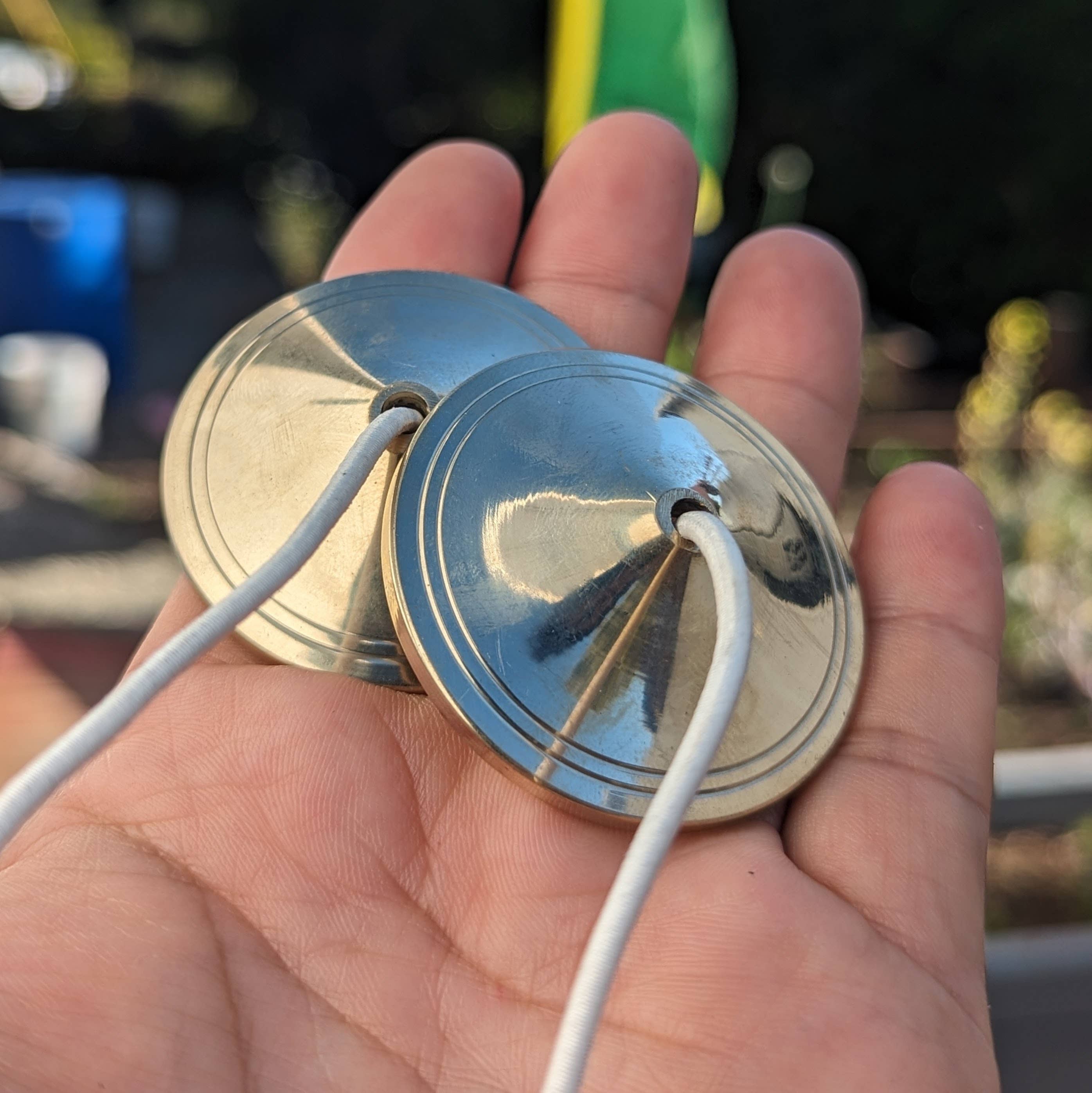 Tenzing Collections - Wholesale Meditation Supplies - The smallest or Mini Tingsha, produces loud and clear sound5