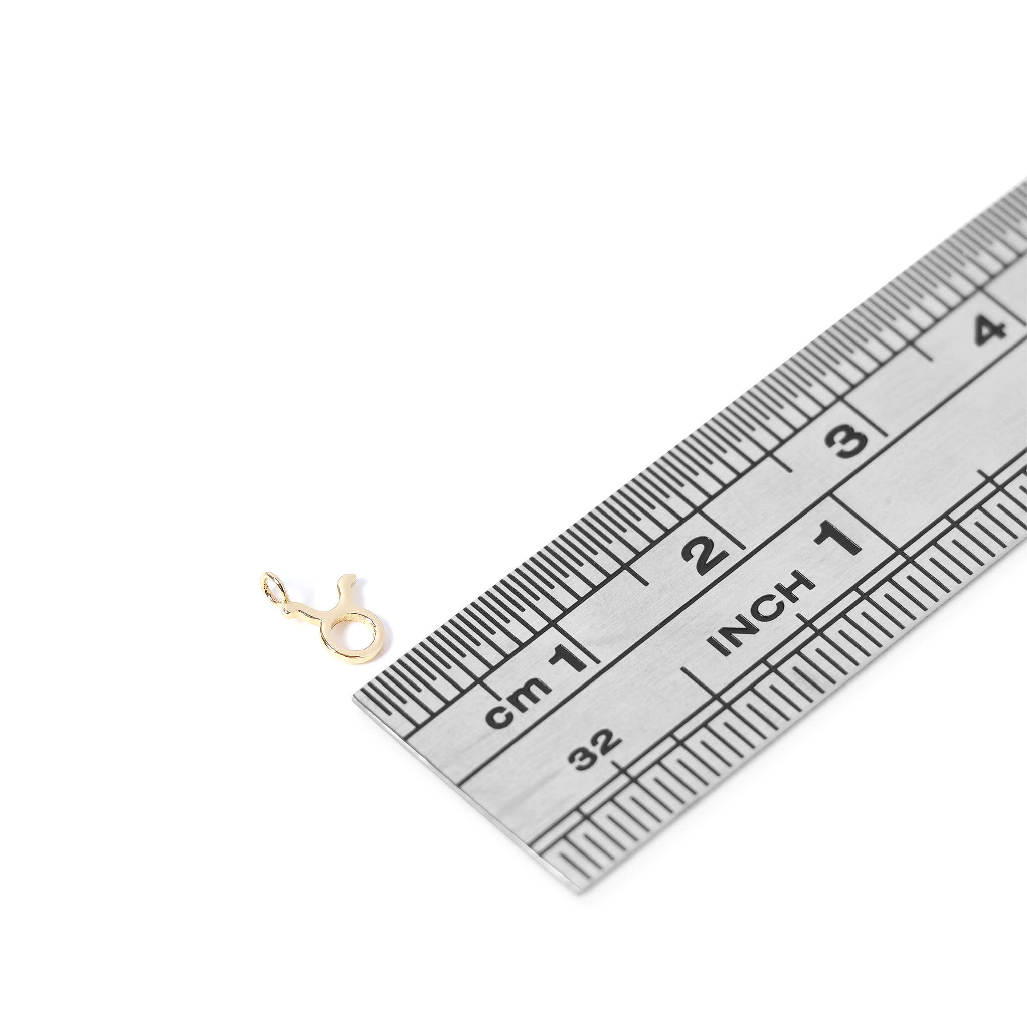 WJW - Wholesale Individual Charm/Pendant - 14K Solid Gold Zodiac Charms for Permanent Jewelry3