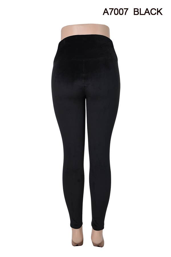 SSImport – wholesale Modeleggings – Dam – A7007 SAMMET LEGGINGS BLANDADE STORLEKAR 12ST 1