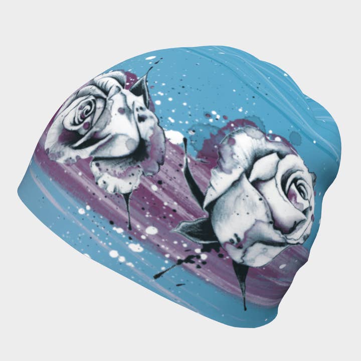 Roses Beanie - Mädchen & Damen für den Großhandel von Lalita's Art Shop