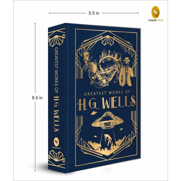 Independent Publishers Group - Wholesale Classics - Greatest Works of H.G. Wells (Deluxe Hardbound Edition)2