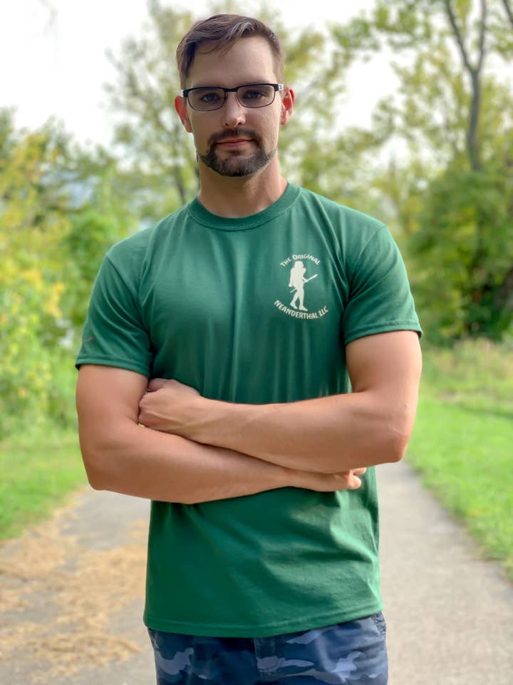 Be Legendary Dry-Fit T-Shirt for wholesale by The Original Neanderthal LLC