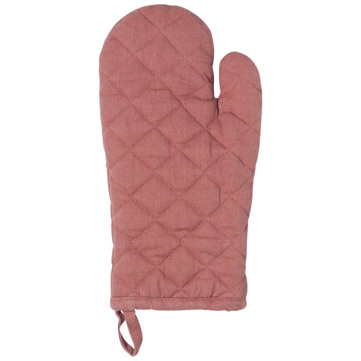 Canyon Rose Stonewash Oven Mitt for wholesale by Danica Heirloom