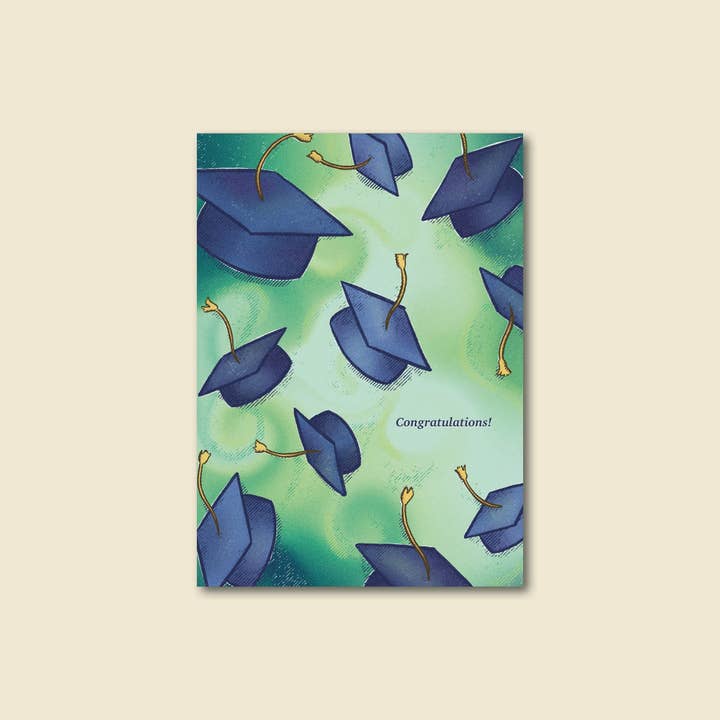 Carte de félicitations pour la "Remise des diplômes" pour la vente par Late November Ink