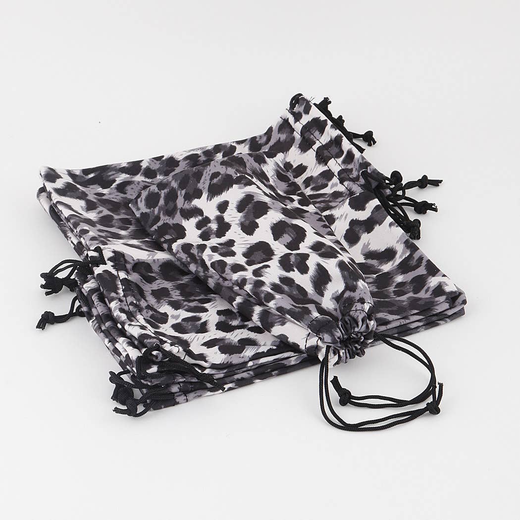 Leopard Grå Leopard Solbriller Taske for engroshandel på Faire2