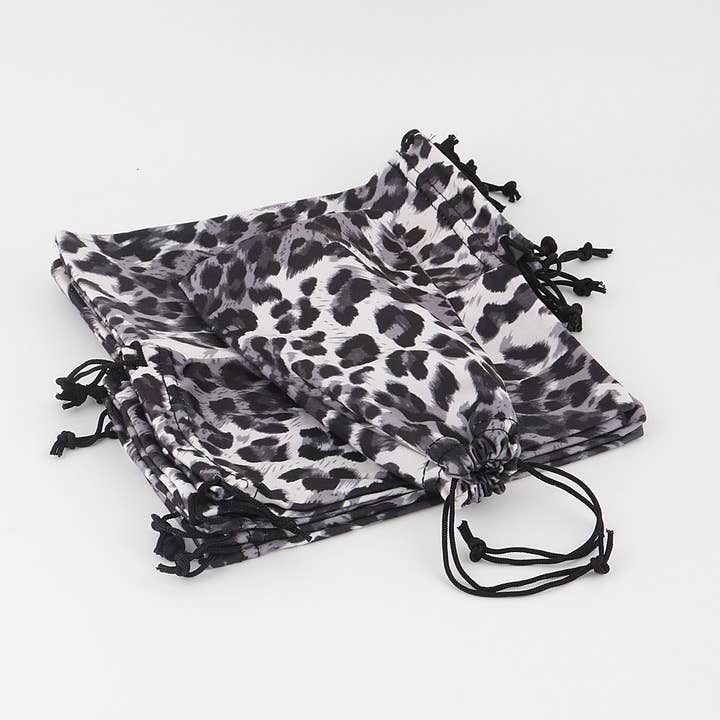 Leopardo Marsupio per occhiali da sole leopardato grigio in vendita all'ingrosso su Faire2