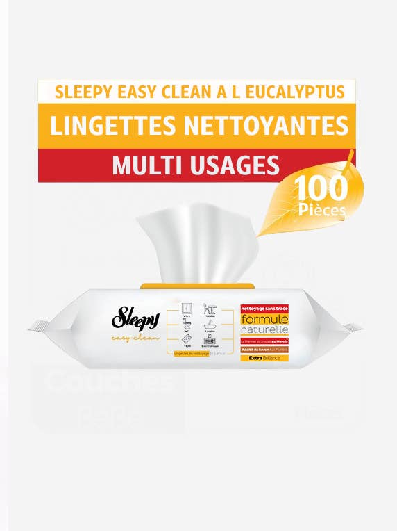 sleepy - Wholesale All-Purpose Cleaning Wipes - Sleepy Easy Clean Bicarbonate Wipe Plant Soap1