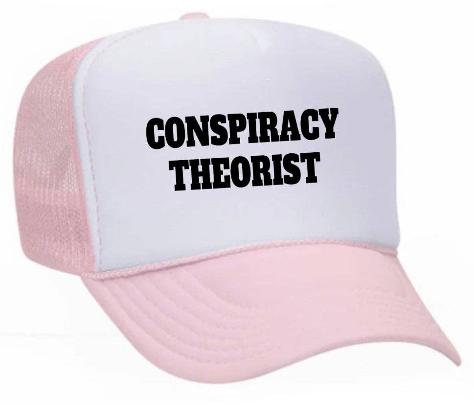 Inappropriate Trucker Hats - Wholesale Trucker Hat - Women's - Conspiracy Theorist Trucker Hat26