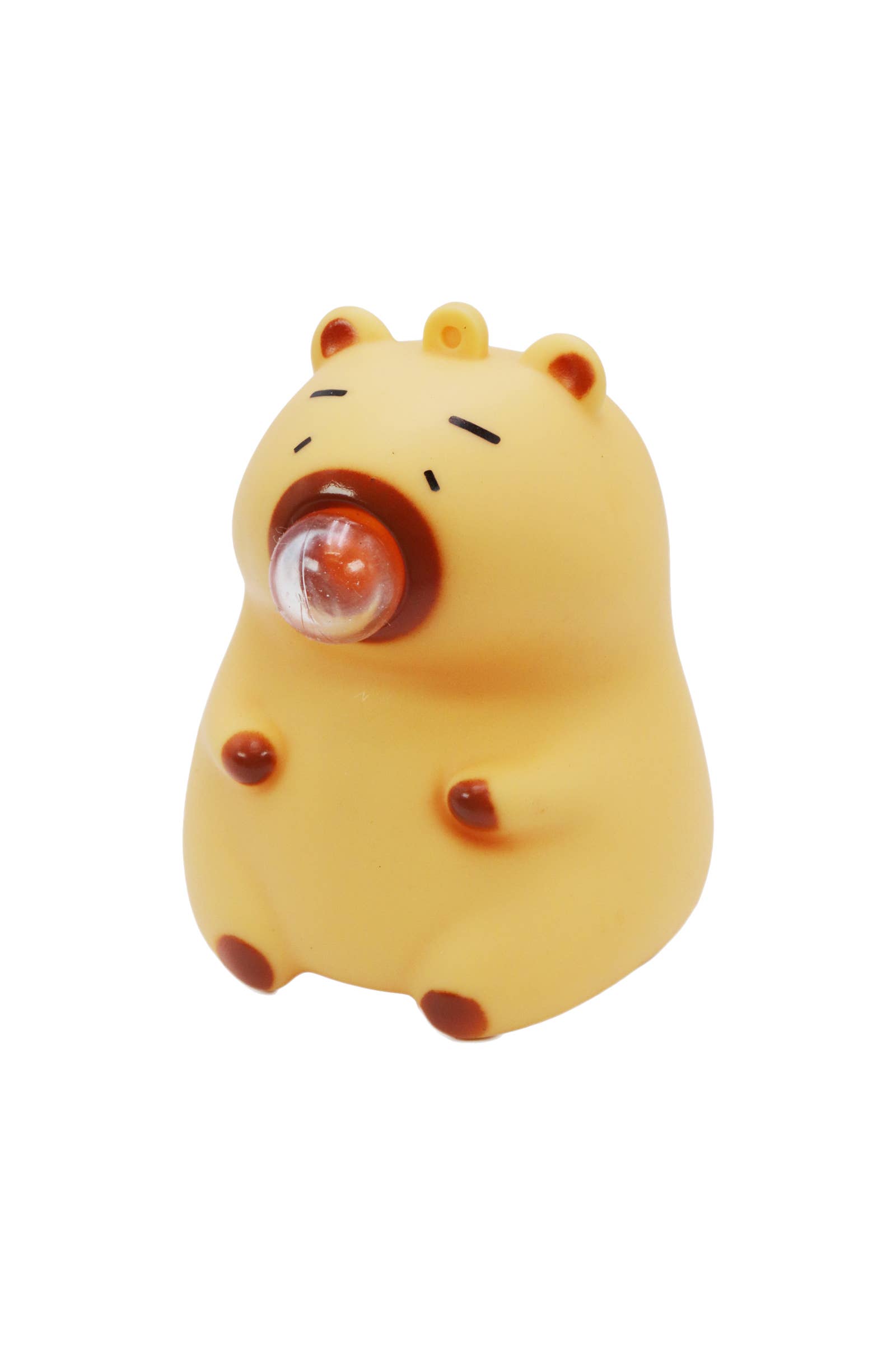 AS SHOWN Drooling Sleepy Capybara Soft Pvc Squishy Toy - 12 Pcs for wholesale on Faire4