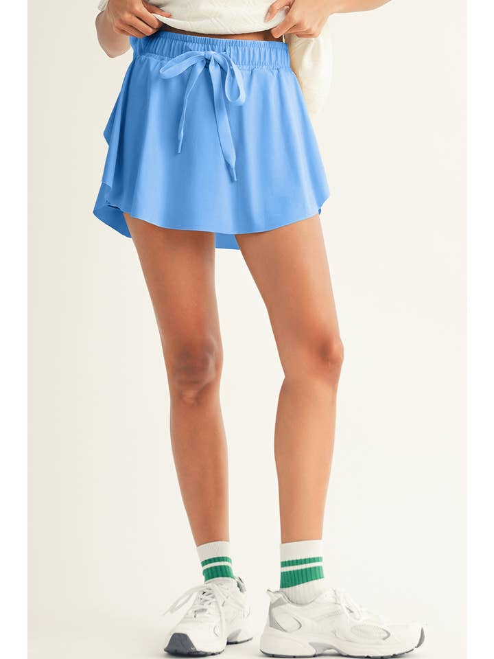 Little Daisy Closet - Wholesale Skort - Women's - LDC Drawstring High Waist Lined Tennis Skorts3