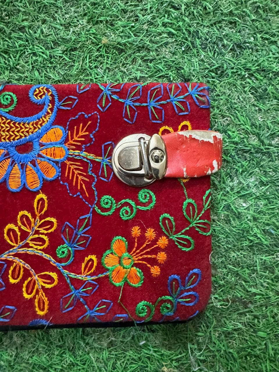 GYPSY STUDIO – Engroshandel Skuldertaske – til kvinder – Rad Farve Spejl Arbejde Lynlås Festtaske Kvinders Tasker2