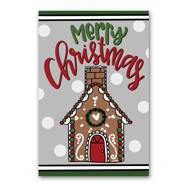 Gingerbread Flag for wholesale by MAGNOLIA LANE