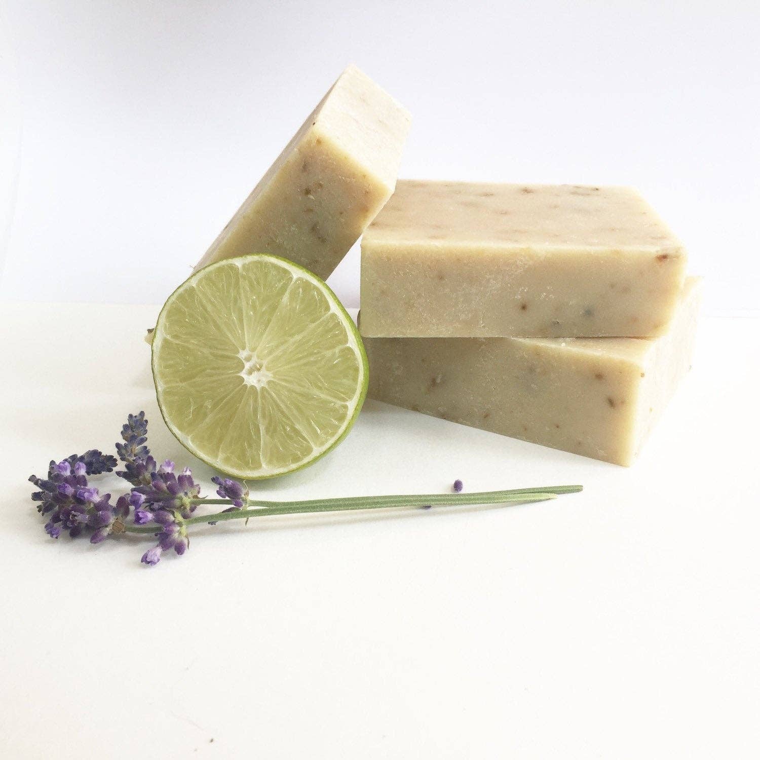 Fern and Nettle - Wholesale Bar Soap - Lavender + Lime Goat Milk Soap2